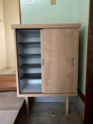 ちょっとした収納スペースも充実しています