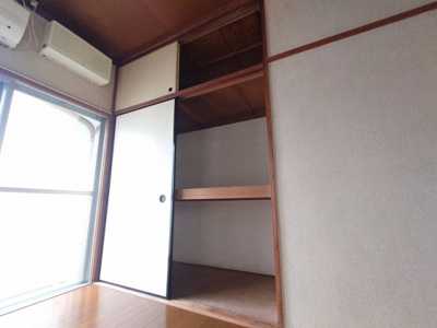 十分な収納スペースがあります