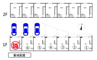 敷地配置図
