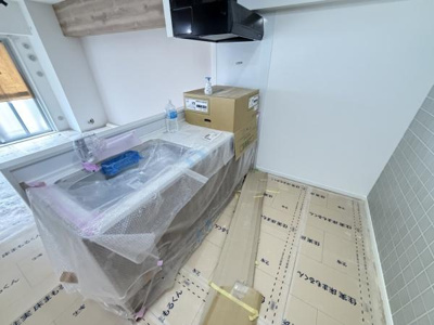 室内リフォーム中