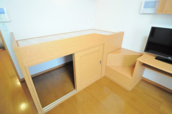 明るい色調の室内です