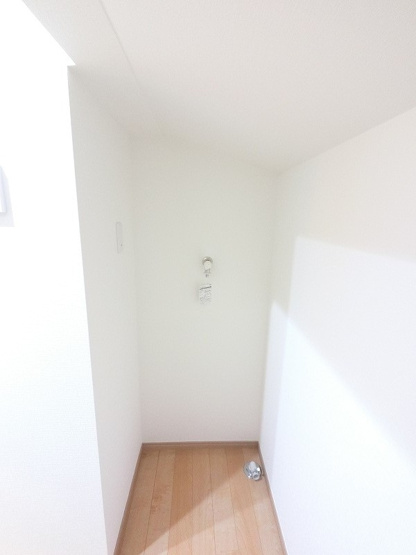 洗濯機置場です