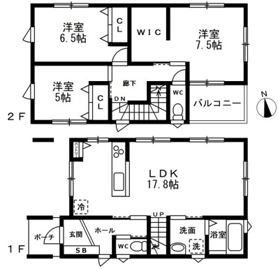 リビング階段を採用し朝の「おはようからおやすみ」まで自然と会話が進みそうです♪