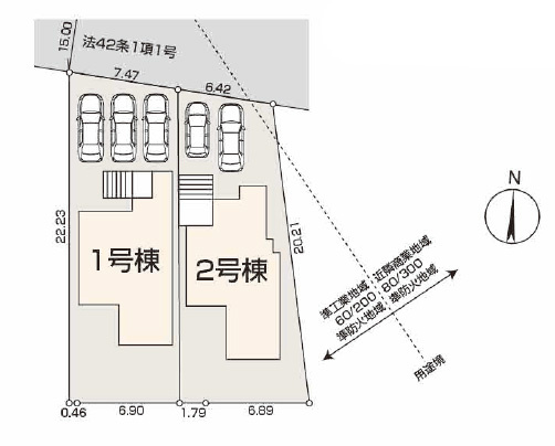 区画図