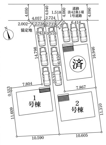 区画図
