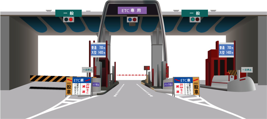 中央自動車道 甲府昭和IC 上り 出口