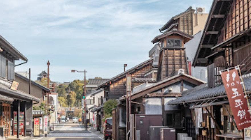 犬山城下町